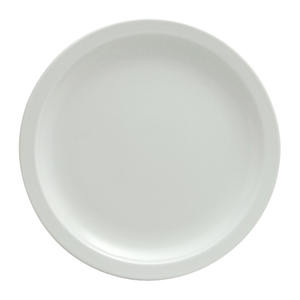 Plate Narrow Rim 9 1/2" - Home Of Coffee