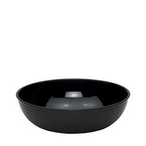 Camwear® Bowl Ribbed Round Black 23" - Home Of Coffee