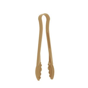 Camwear® Tongs Scalloped Beige 6" - Home Of Coffee