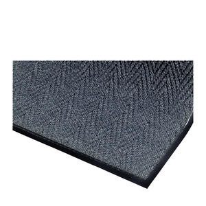 Chevron™ Mat Charcoal 2'x 3' - Home Of Coffee