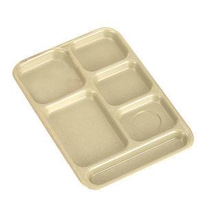 Penny-Saver Tray 6 Compartment Beige 10" x 14" - Home Of Coffee