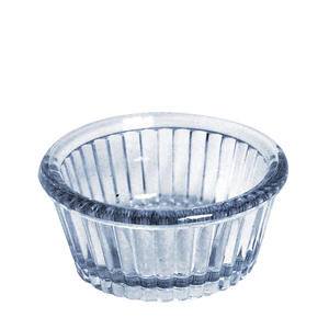 Ramekin Fluted Clear 4.5 oz - Home Of Coffee