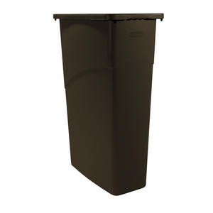 Slim Jim® Wastebasket Brown 23 gal - Home Of Coffee