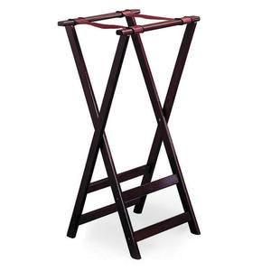 Tray Stand Mahogany 32" - Home Of Coffee