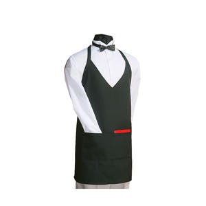 Tuxedo Apron 2-Pocket Black - Home Of Coffee