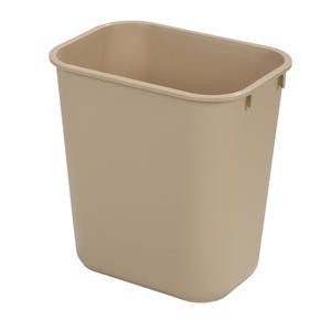 Wastebasket Beige 13 qt - Home Of Coffee